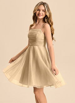front Azazie Miko Junior Formal Dress