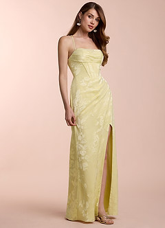 Sevyn Butter Yellow Maxi Dress image3