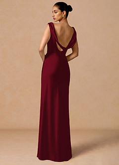 Robe Maxi Merlot Evarine image2