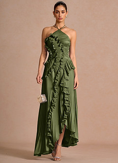 Hatsu Olive Maxi Dress image3