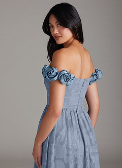 Autumn Powder Blue Maxi Dress image3
