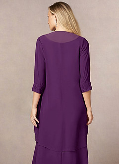 front Azazie Maura Chiffon Wrap