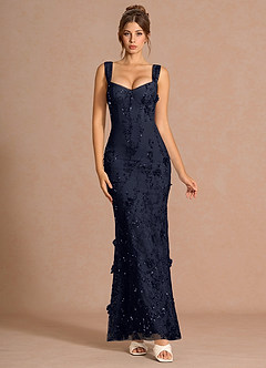 Girella Navy Maxi Dress image3