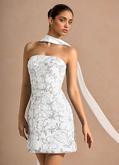Vestido Blanco Mini Brisea image5