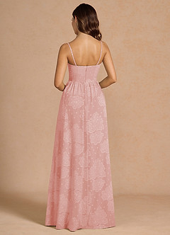 Philomena Powder Pink Maxi Dress image2