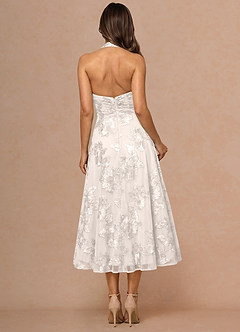 Josee Cloud White Midi Dress image2
