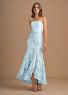Robe Longue Hellblau Avina image2