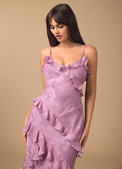 Deana Maxi Klänning Ljus Rosenträ image3