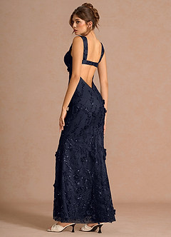 Girella Navy Maxi Dress image2