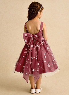 Azazie Bean vestidos de niña de las flores Vestido Granada de Tul de Vestido de princesa con Sin mangas image2