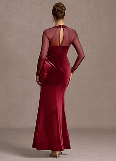 Vestido Merlot Largo Megan image2