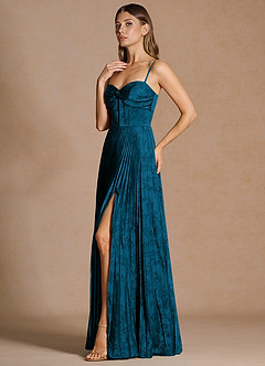 Vestido Marina Negra Largo Vesper image4