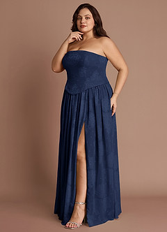Vestido Marina De Guerra Largo Isaura image9