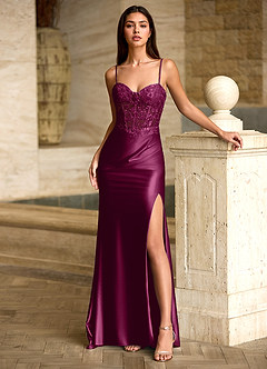 Florallay Bourgogne Robe de bal image4