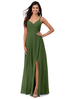 emerald green dress with long sleeves Emerald Green & Mauve Long Sleeve Embroidered Gown