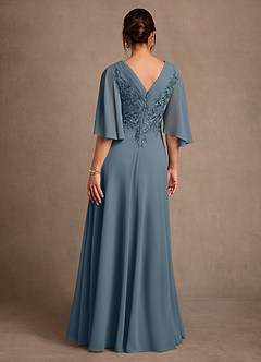 Azazie Tilda Mother of the Bride Dresses Twilight A-Line Lace Chiffon Dress image2