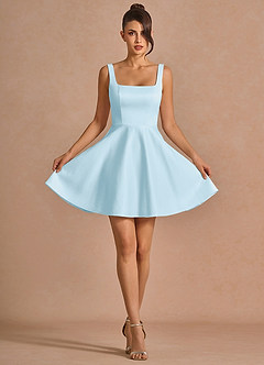 Brynn Sky Blue Mini Dress image2