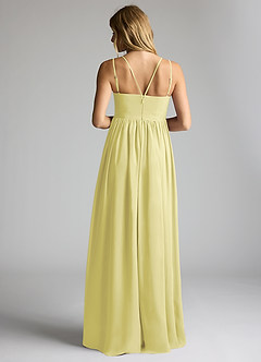 Azazie Emree Maternity Bridesmaid Dresses A-Line Chiffon Floor-Length Dress image4