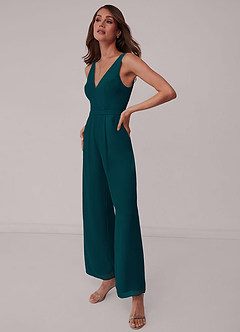 Barbie ♥ Azazie Slutrea Jumpsuit av i Chiffong image3