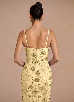 Shine Gold Sequins Maxi Dress image7