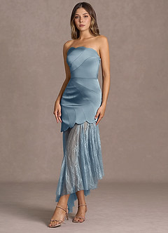 Margaret Powder Blue Maxi Dress image1