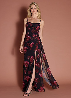 Angee Black Merlot Maxi Dress image3