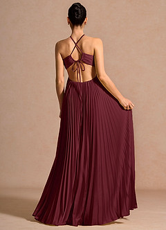 Josephine Wine Maxi Dress image5