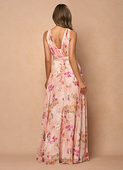 Leira Abstract Bouquet Floral Midi Dress image4