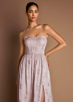 Floria Soft Pink Midi Dress image5