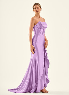 Cerys Purple Corsat Prom Dress image3