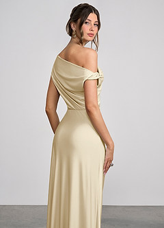 Vestido Champán Maxi Elowen image6
