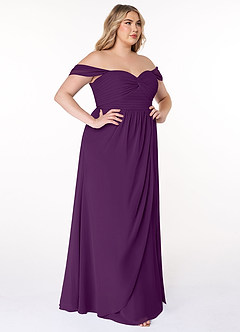 Azazie Millie Final Sale Agave A-Line Sweetheart Neckline Chiffon Convertible Dress image10