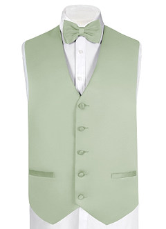 front Gentlemen\'s Collection Matte Satin Vest