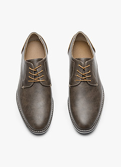 front Men's PU Business Casual Shoes