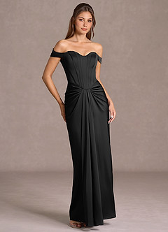 Lorelei Black Maxi Dress image2