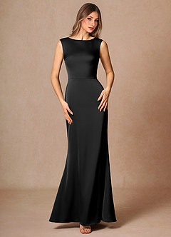 Vestido Negro Largo Elara image3