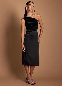 Vestido Negro Midi Erin image5