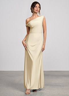 Vestido Champán Maxi Elowen image4