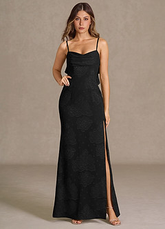 Kalinda Black Maxi Dress image2