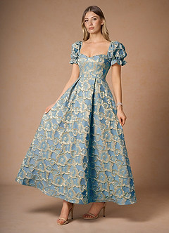 Amy Lake Blue Maxi Dress image6