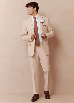 front Savile Tan Villasekoitepuku