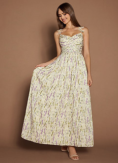 Juliet Maxi Klänning Lila Multi image3