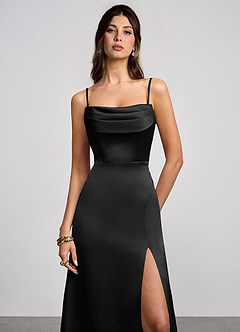 Vestido Negro Largo Nerida image5