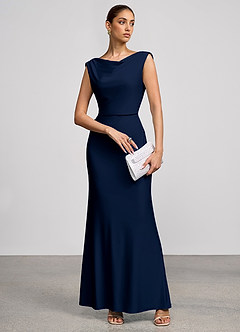 Althea Navy Maxi Dress image3