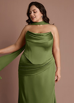 Robe Longue Olive Sorrel image11
