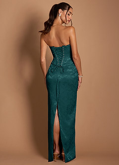 Jess Midnight Teal Two Piece Dress image2