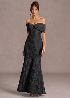 Valoria  Black Maxi Dress image5