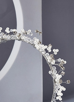 front Juno Flower Girl Headband