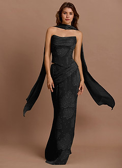 Maxi jurk Umbra  Zwart image4