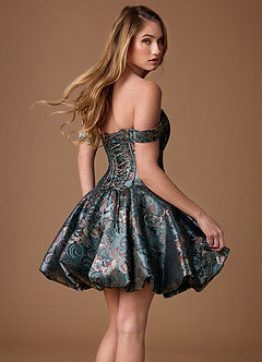 Vestido Paisley Crepuscular Mini Flo image5